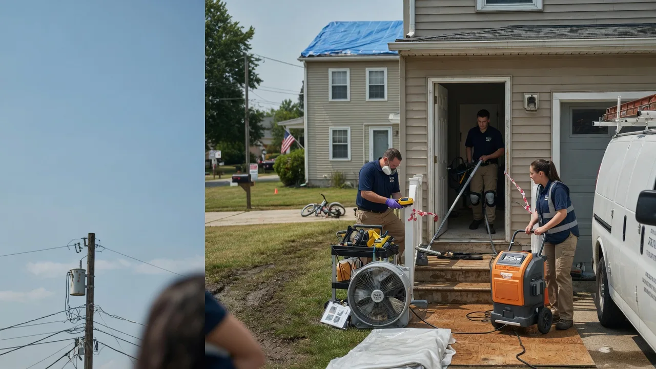 Water Damage Repair in Fidelity, IL near me